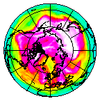 Ozone Field of 06 April 2010