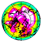 Ozone Field of 09 April 2010