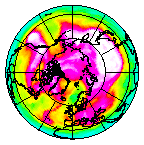 Ozone Field of 11 April 2010