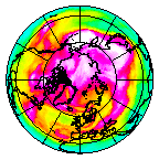 Ozone Field of 16 April 2010