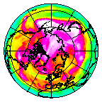 Ozone Field of 17 April 2010