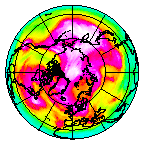 Ozone Field of 21 April 2010