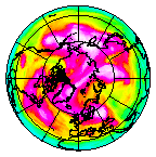 Ozone Field of 23 April 2010