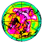 Ozone Field of 25 April 2010