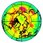 Ozone Field of 21 June 2010