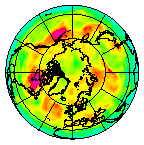 Ozone Field of 25 June 2010