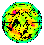 Ozone Field of 27 June 2010
