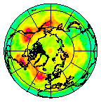 Ozone Field of 01 July 2010