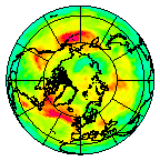 Ozone Field of 03 July 2010
