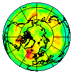 Ozone Field of 13 July 2010