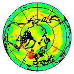Ozone Field of 15 July 2010