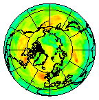 Ozone Field of 20 July 2010