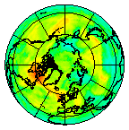 Ozone Field of 31 July 2010