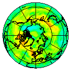 Ozone Field of 04 August 2010