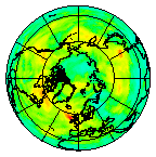 Ozone Field of 09 August 2010