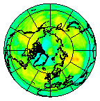 Ozone Field of 23 August 2010