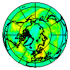 Ozone Field of 31 August 2010