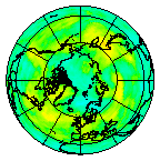 Ozone Field of 09 September 2010