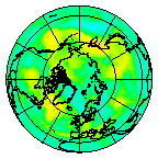 Ozone Field of 25 September 2010