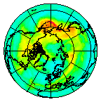 Ozone Field of 17 October 2010