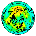 Ozone Field of 22 October 2010