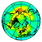 Ozone Field of 23 October 2010