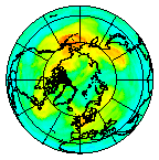 Ozone Field of 24 October 2010