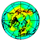 Ozone Field of 25 October 2010