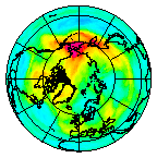 Ozone Field of 30 October 2010