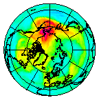 Ozone Field of 31 October 2010