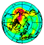 Ozone Field of 01 November 2010