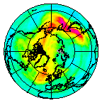 Ozone Field of 13 November 2010