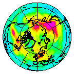Ozone Field of 25 November 2010