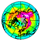 Ozone Field of 23 December 2010