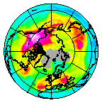 Ozone Field of 29 December 2010
