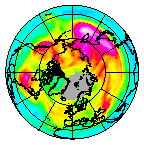 Ozone Field of 08 January 2011