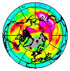 Ozone Field of 10 January 2011