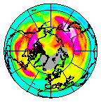 Ozone Field of 11 January 2011