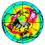 Ozone Field of 14 January 2011