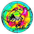 Ozone Field of 15 January 2011