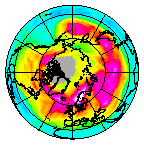 Ozone Field of 19 January 2011