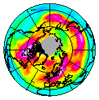 Ozone Field of 21 January 2011