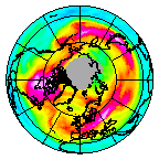 Ozone Field of 22 January 2011