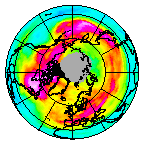 Ozone Field of 23 January 2011