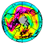 Ozone Field of 25 January 2011