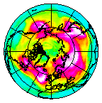 Ozone Field of 13 February 2011