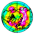 Ozone Field of 14 February 2011