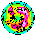 Ozone Field of 15 February 2011