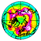 Ozone Field of 16 February 2011