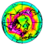 Ozone Field of 21 February 2011